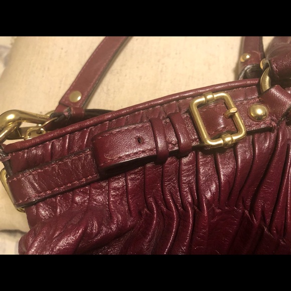 🎉🌴 COACH SOPHIA MADISON GATHERED LEATHER SHOULDER HANDBAG 👜 🎊 - Picture 6 of 12